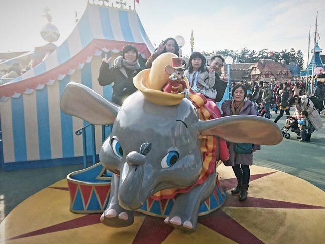 社員旅行のディズニーランド